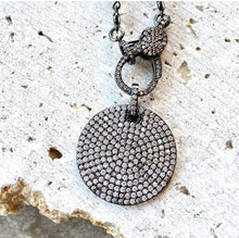 Load image into Gallery viewer, Freshwater Pearl + Pave Crystal Necklace
