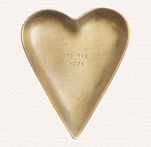 Load image into Gallery viewer, Brass Heart Trinket Trays, 6 Styles
