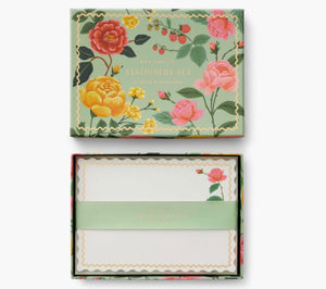 Rifle Paper Co. Roses Stationery Set