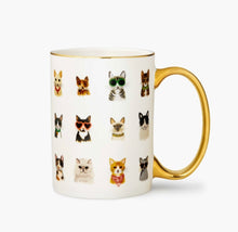 Load image into Gallery viewer, Rifle Paper Co. Cool Cats Porcelain Mug
