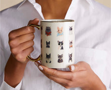 Load image into Gallery viewer, Rifle Paper Co. Cool Cats Porcelain Mug
