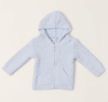 Load image into Gallery viewer, Barefoot Dreams CozyChic Infant Hoodie, Blue
