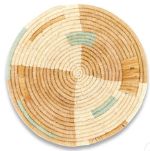 Load image into Gallery viewer, Woven Raffia Bowl, Town Square, 12&quot;
