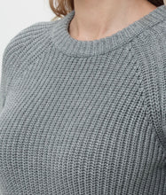 Load image into Gallery viewer, Jane Crewneck Sweater, Smoke Grey
