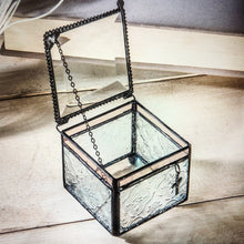 Load image into Gallery viewer, Keepsake Cross Glass Jewelry Box

