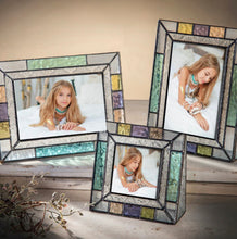 Load image into Gallery viewer, Colorful Stained Glass Picture Frame (2 Sizes)
