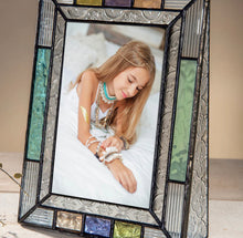 Load image into Gallery viewer, Colorful Stained Glass Picture Frame (2 Sizes)
