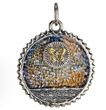 Load image into Gallery viewer, Waxing Poetic The World Kristal Medallion on Points of Light Chain
