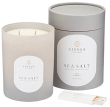 Load image into Gallery viewer, Linnea 2-Wick Sea Salt Candle
