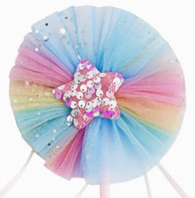 Load image into Gallery viewer, Sequin Star Tulle Wand

