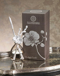 Illuminaria Porcelain Branch Diffuser, Butterfly Orchid