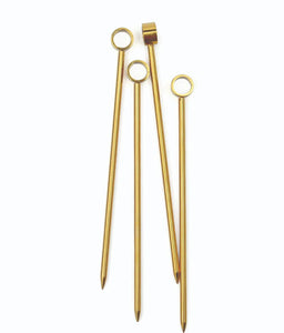 The Owen Gold Cocktail Picks, Set of 4