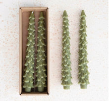 Load image into Gallery viewer, Tree Taper Candles Set, Cedar
