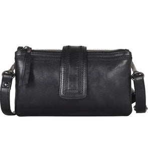 Malta Crossbody Bag (Black, Camel)