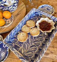 Load image into Gallery viewer, Terrafirma Ceramics Buffet Tray, Cobalt
