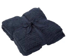 Load image into Gallery viewer, Barefoot Dreams CozyChic Throw (Indigo, Pink, Stone, Cream)
