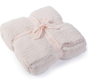 Barefoot Dreams CozyChic Throw (Grey, Pink, Stone, Cream)