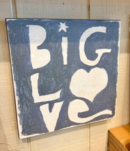Load image into Gallery viewer, Big Love Wood Art Print,  12x12
