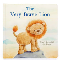 Load image into Gallery viewer, Jellycat The Very Brave Lion Board Book

