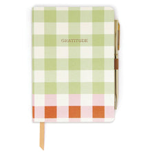 Load image into Gallery viewer, Gratitude Journal + Pen, Picnic Pattern
