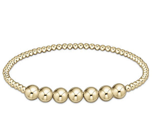 Enewton Beaded Bliss Gold Bracelet - 6mm