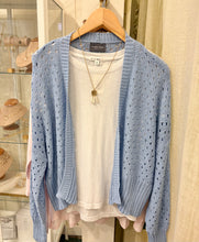 Load image into Gallery viewer, Wooden Ships Knits Levi Cardigan, Beach Sky
