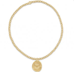 Enewton Classic Gold 2mm Bead Bracelet - Inspire Love