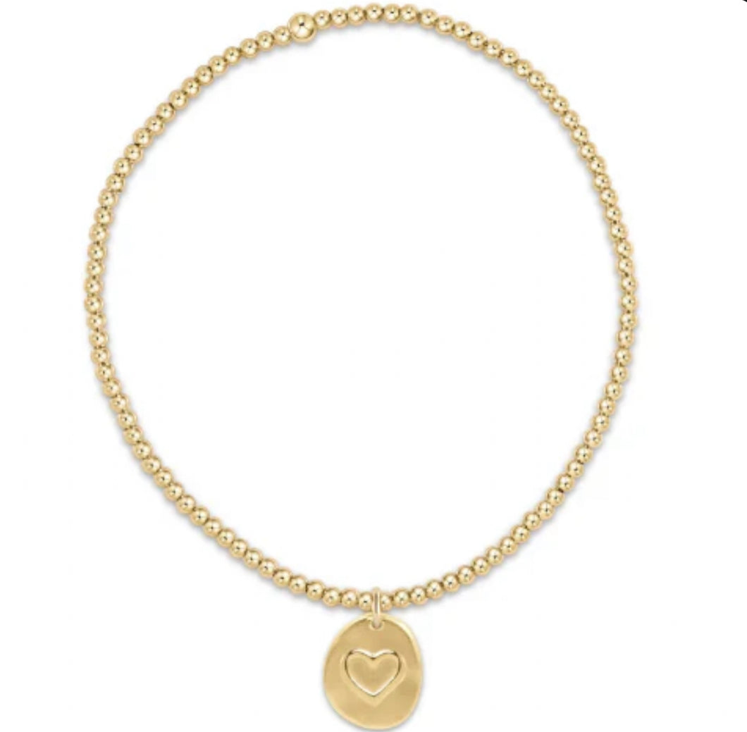 Enewton Classic Gold 2mm Bead Bracelet - Inspire Love