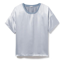 Load image into Gallery viewer, PJ Harlow Kennedy Satin Crew Neck Tee
