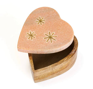 Jaipuri Heart Keepsake Box