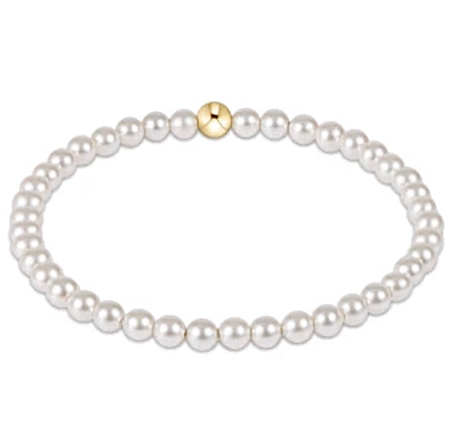 Enewton Classic Pearl 4mm Bead Bracelet