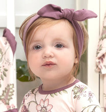 Load image into Gallery viewer, Baby Cotton Headband, Plum
