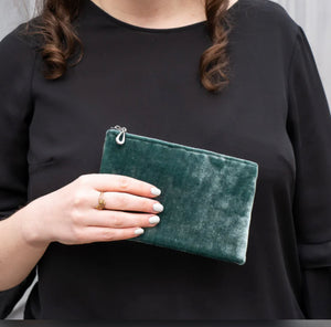 Silk Velvet Wallet/Pouch (6 Colors)