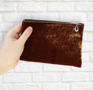 Silk Velvet Wallet/Pouch (6 Colors)