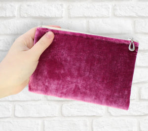 Silk Velvet Wallet/Pouch (6 Colors)