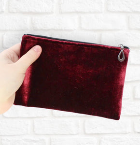 Silk Velvet Wallet/Pouch (6 Colors)