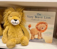 Load image into Gallery viewer, Jellycat The Very Brave Lion Board Book
