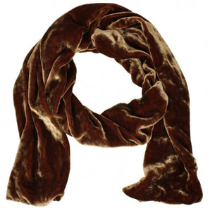 Silk Velvet Scarf (10 Colors)