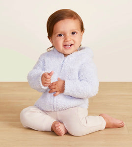 Barefoot Dreams CozyChic Infant Hoodie (Pink, Blue, Stone)