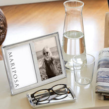 Load image into Gallery viewer, Mariposa Signature Double Silver Frame (4x6 photos)
