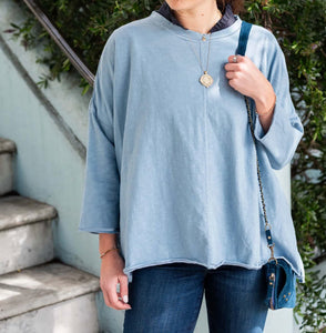 MerSea Catalina Tee (Olive Green, Shore Blue)