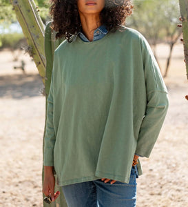 MerSea Catalina Tee (Olive Green, Shore Blue)