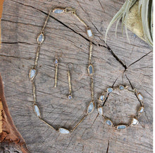 Load image into Gallery viewer, Emilie Shapiro Guardian Path Aquamarine Bracelet
