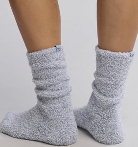 Barefoot Dreams CozyChic Heathered Fleece Socks (3 Colors)