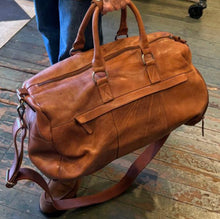 Load image into Gallery viewer, Charleston Leather Duffle Bag
