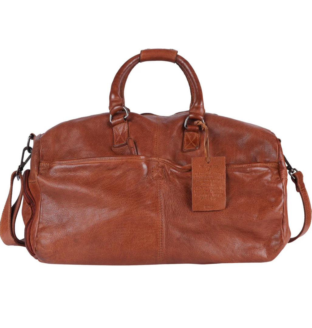 Charleston Leather Duffle Bag