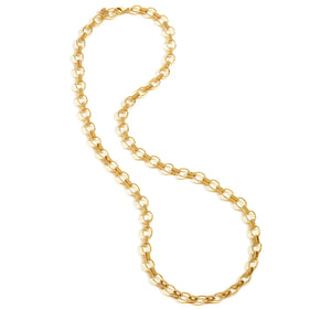 Capucine de Wulf Cleopatra Small Link Necklace, 32"
