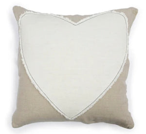 Heart Stitched Pillow