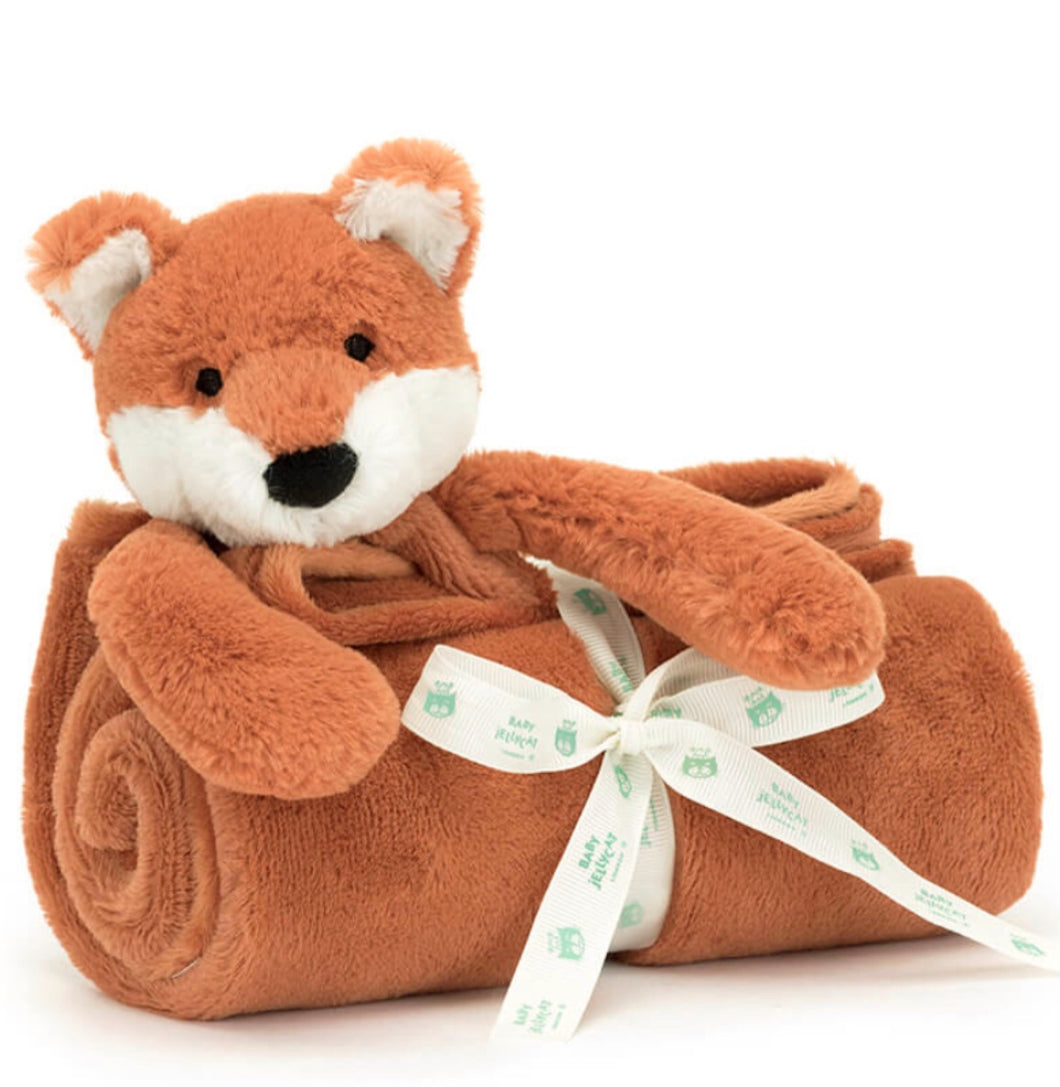 Jellycat Bashful Fox Cub Blankie