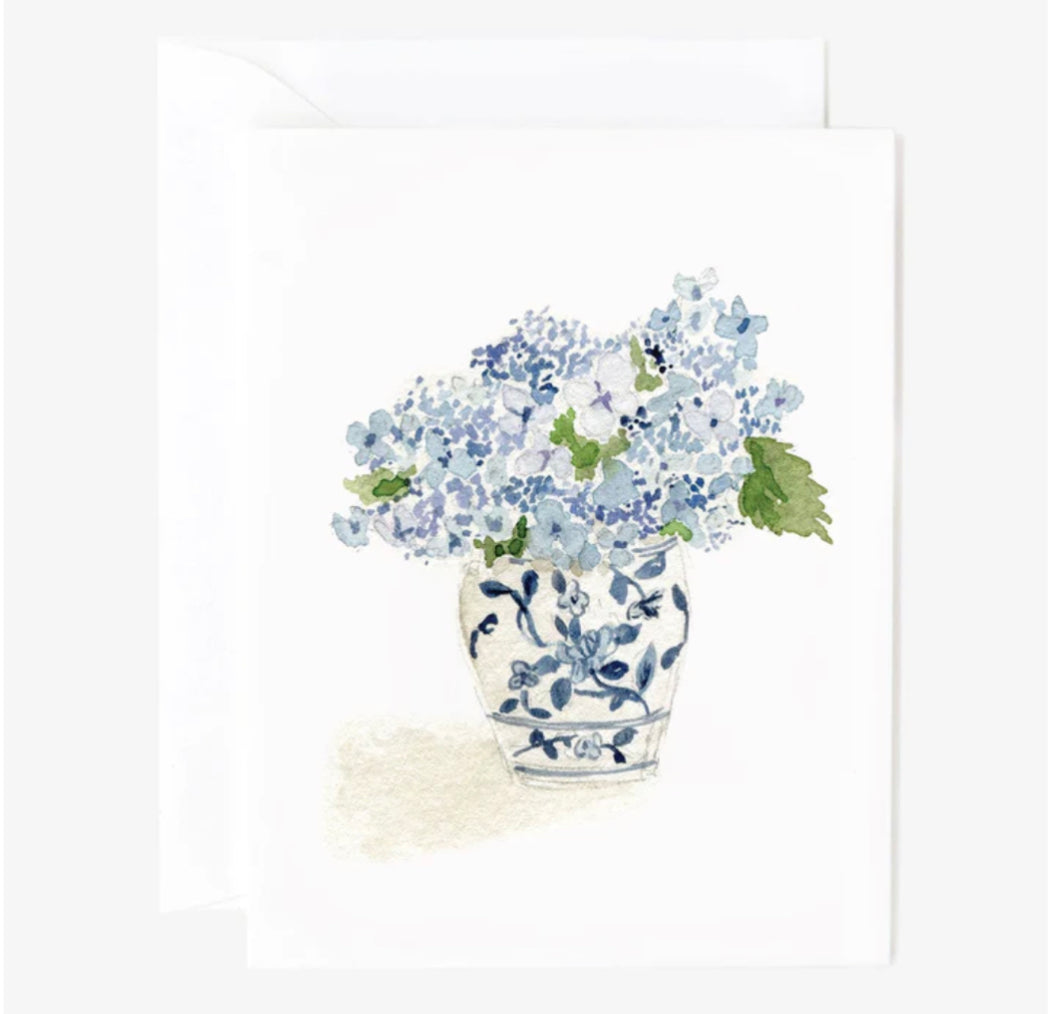 Hydrangea Notecards, Set of 8